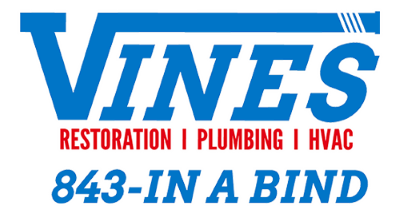 Vine's Restoration/Plumbing/HVAC company logo