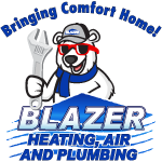 Blazer Heating, Air, & Plumbing company logo