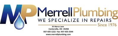 Merrell Plumbing company logo