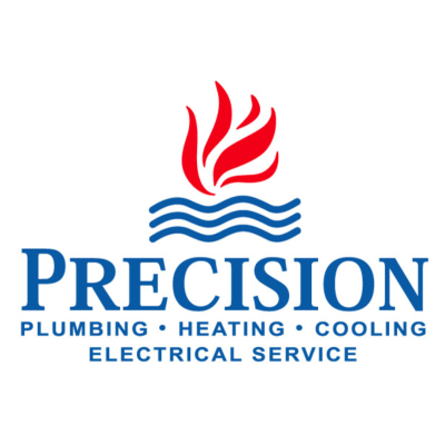 Precision Plumbing, Heating, Cooling & Electric company logo